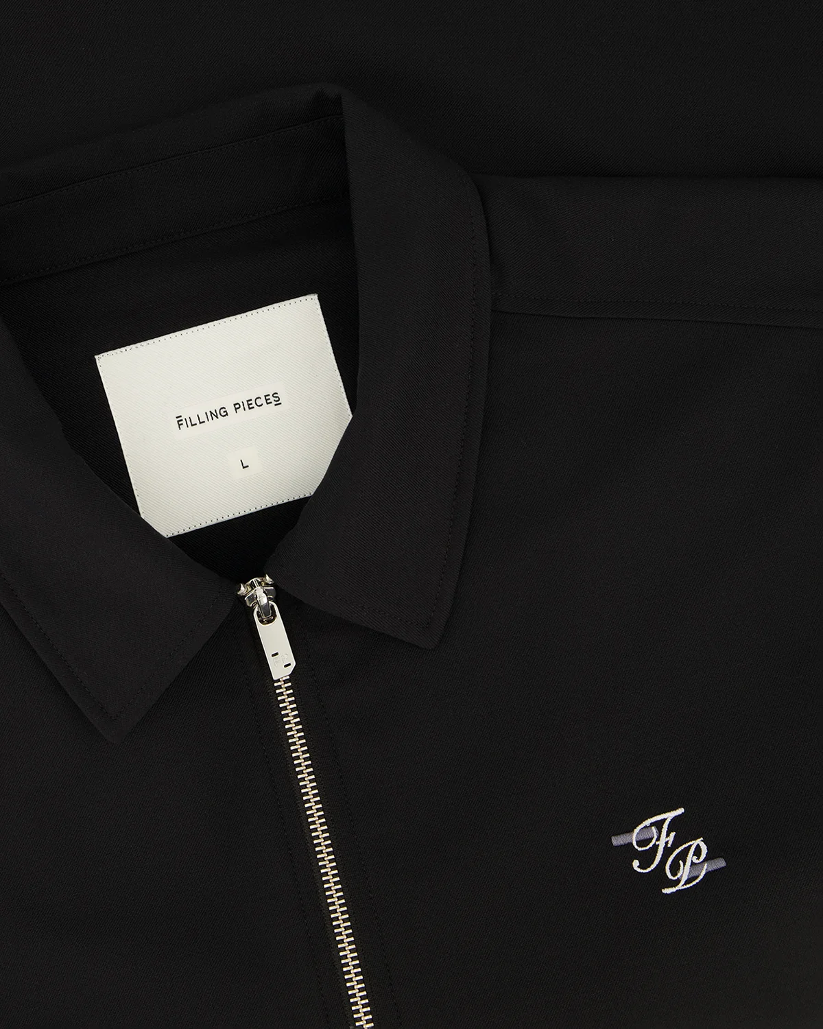 Coach Jacket Twill Wool Black - Image 4