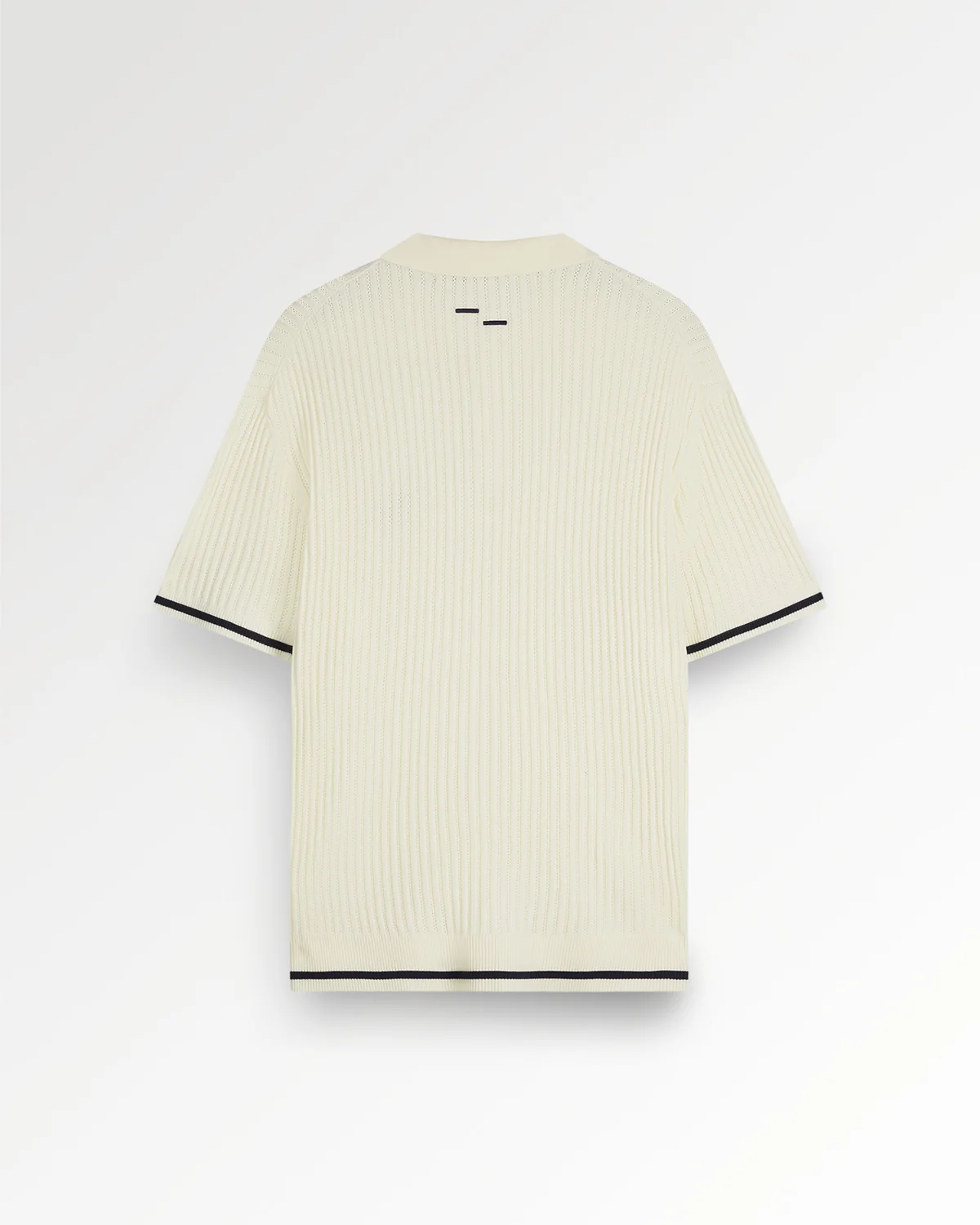 Fine Knit Polo Antique White - Image 3