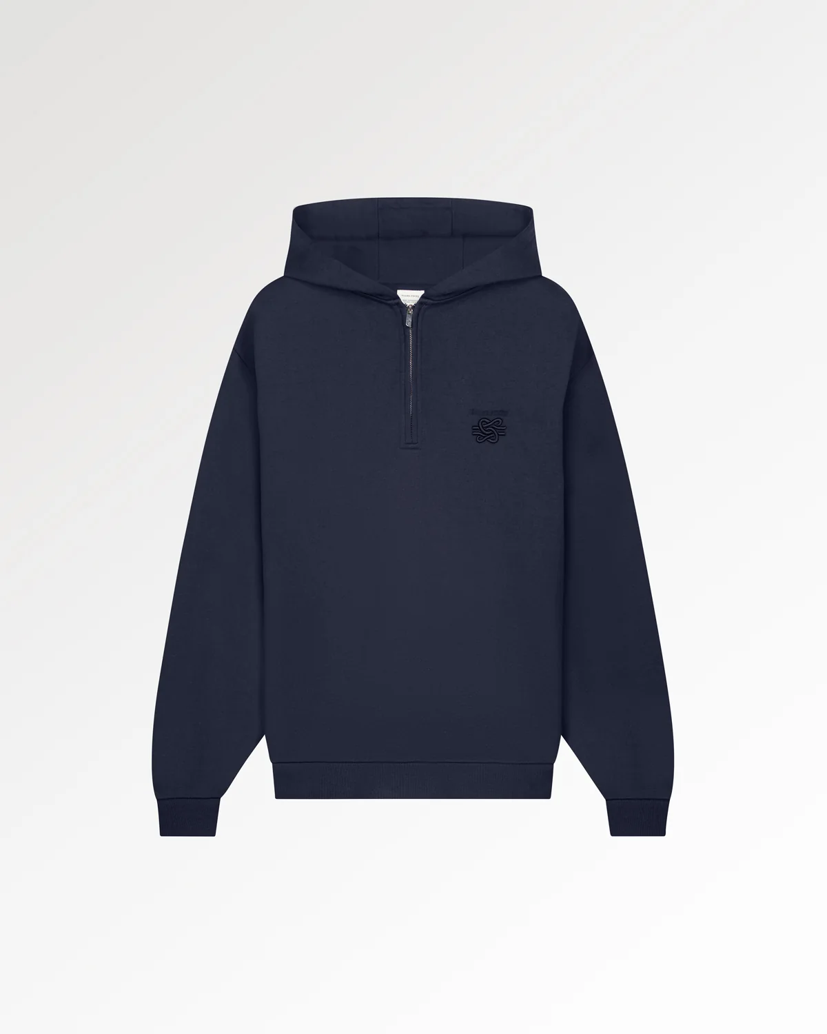 Half Zip Hoodie Navy