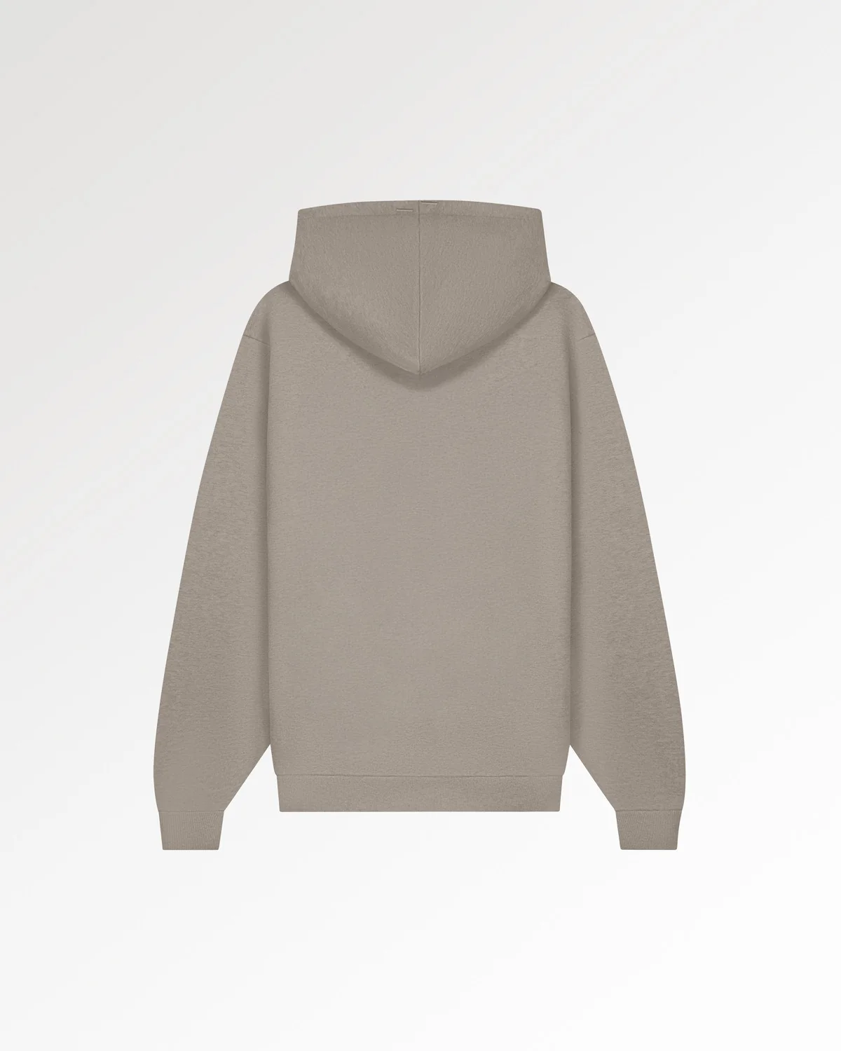 Hoodie Boxy Embroidered Melange Pure - Image 2