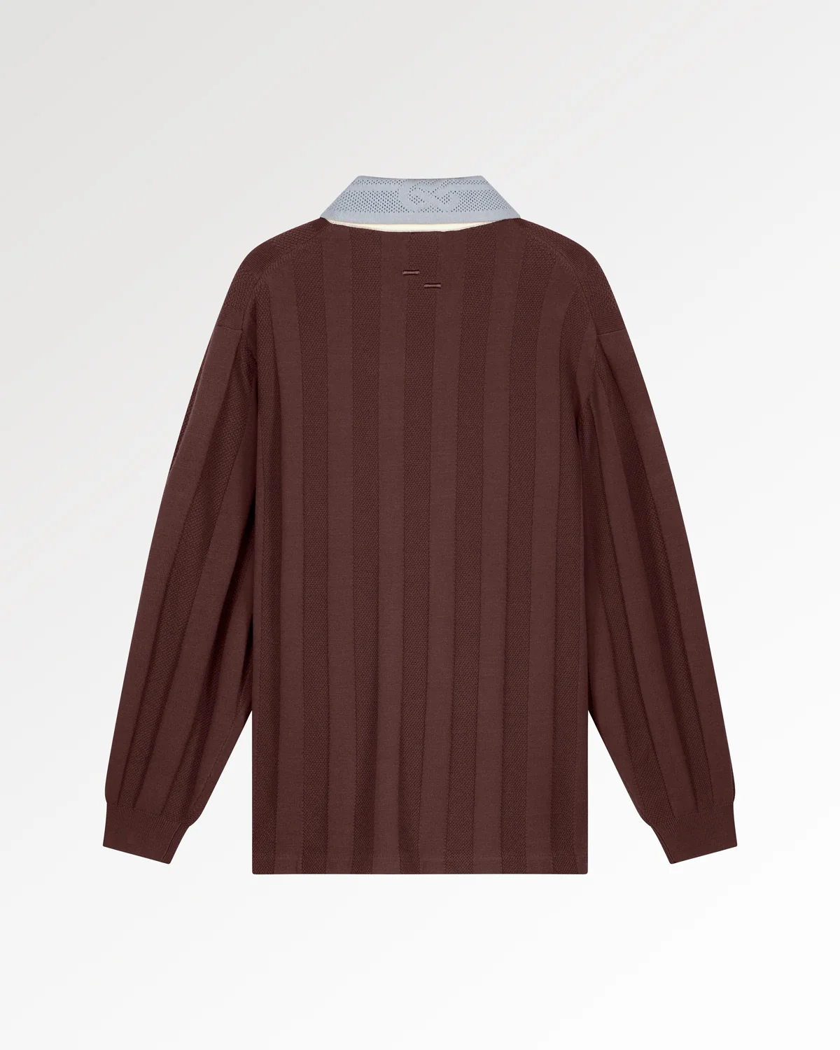Knit Football Jersey Bitter Chocolate - Image 2