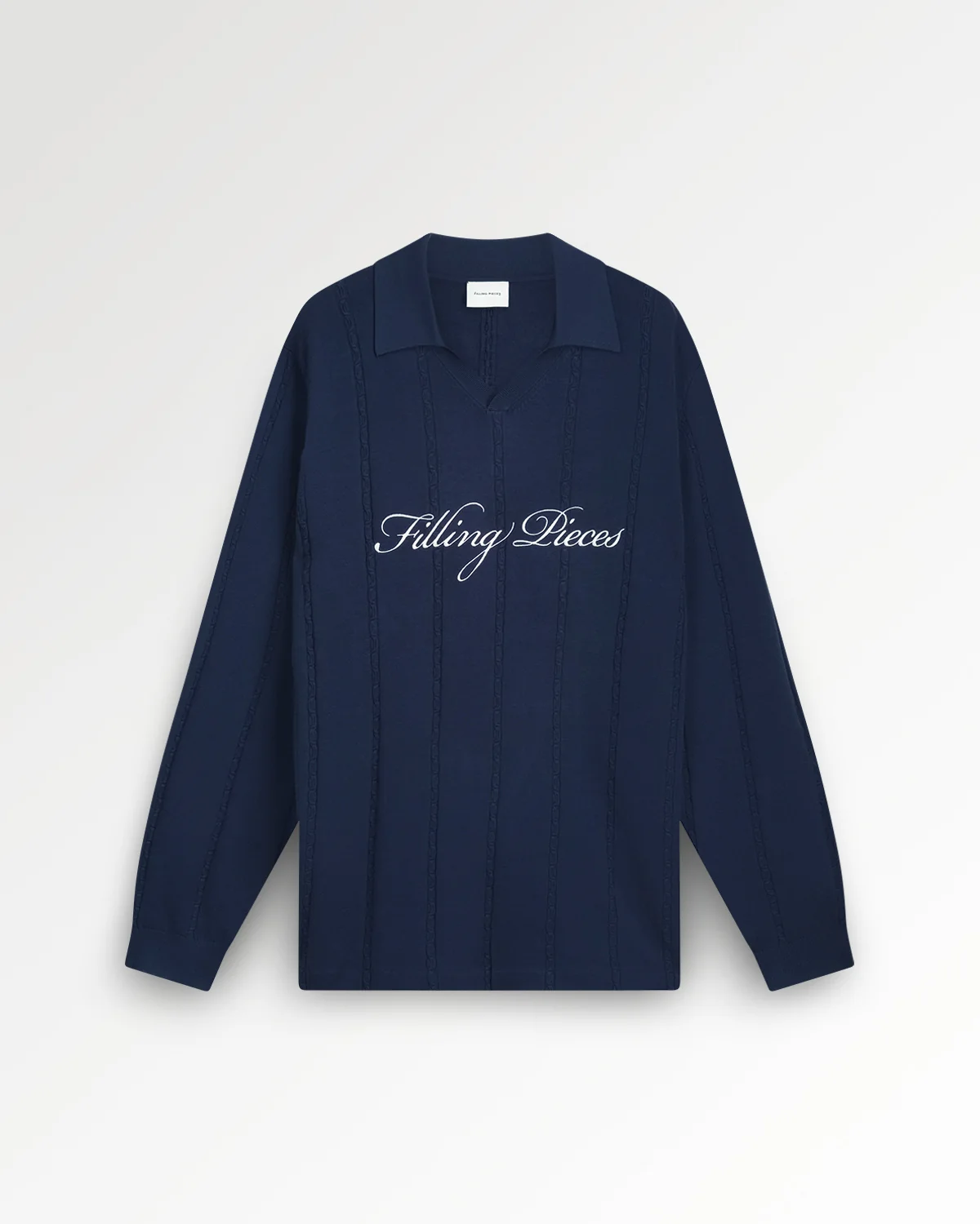 Knit Football Jersey Navy