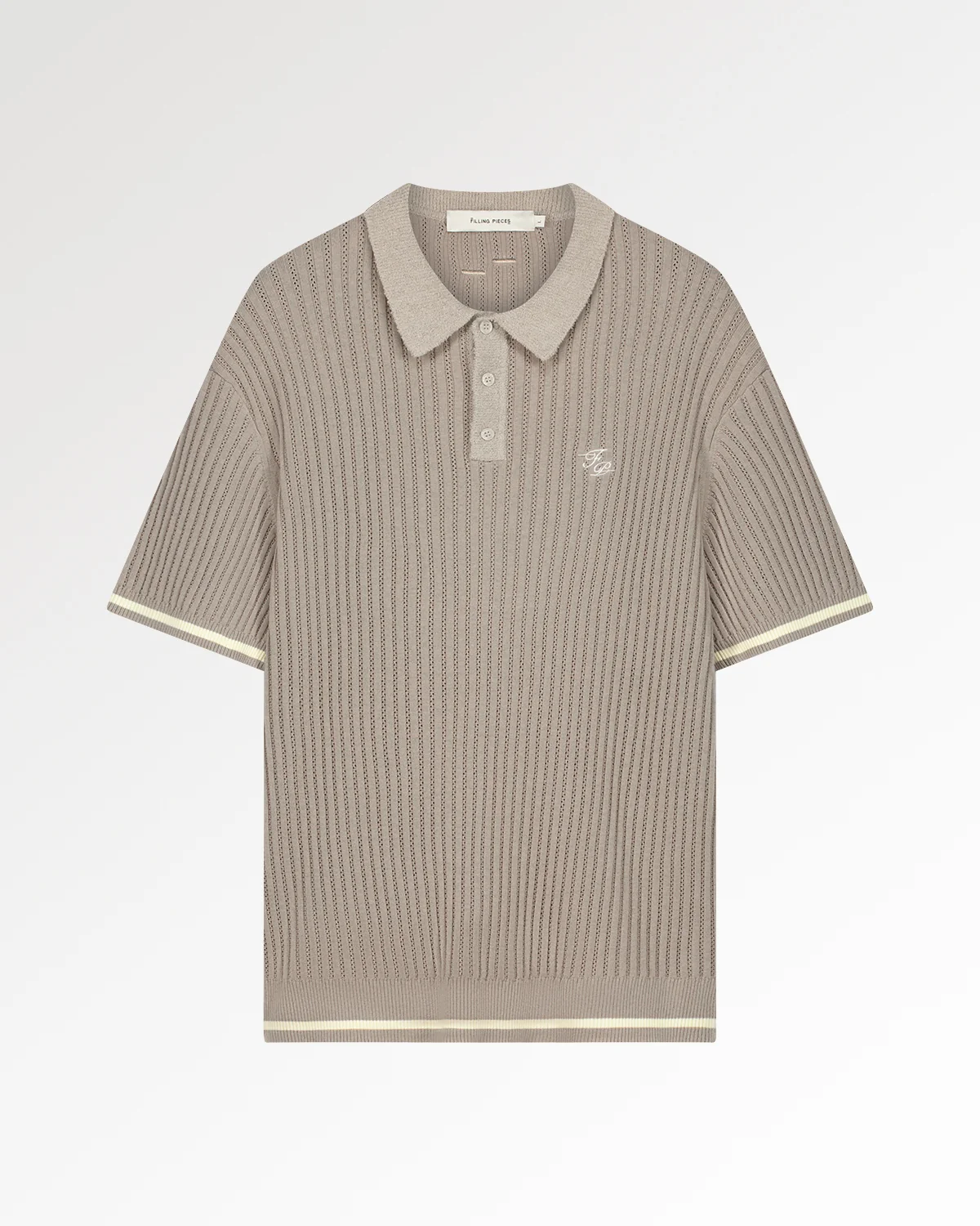 Knit Polo Boucle Pure