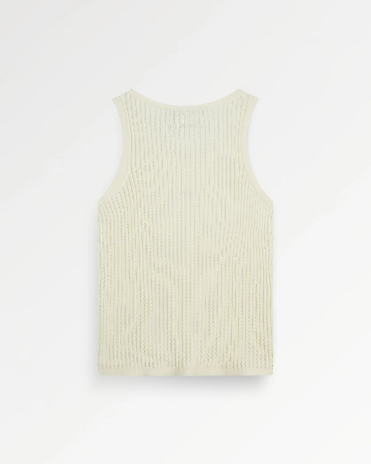 Knit Tank Top Antique White - Image 2