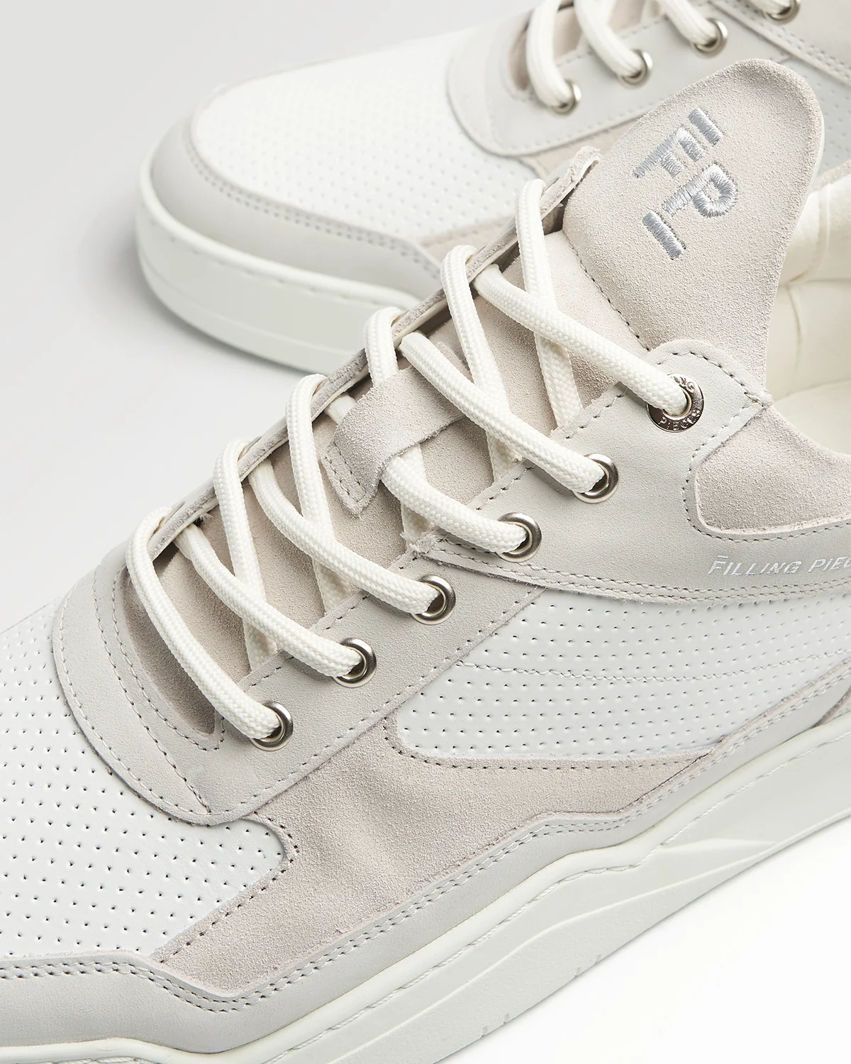 Low Top Ghost Paneled White - Image 2