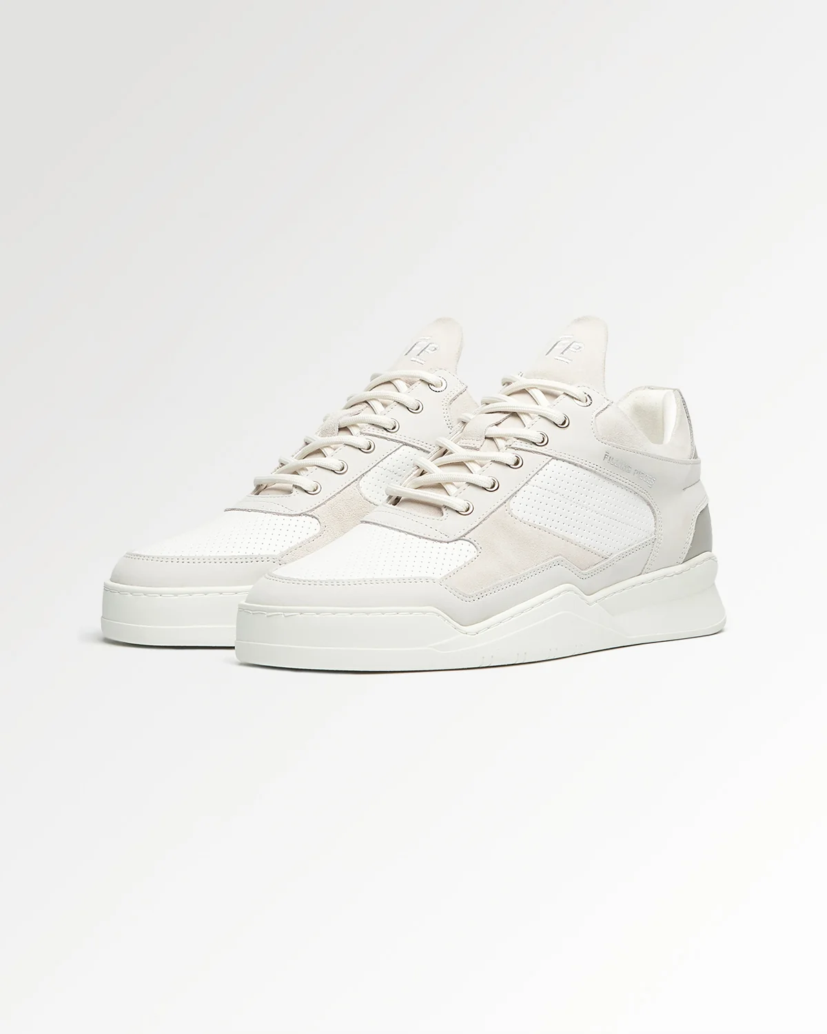 Low Top Ghost Paneled White - Image 3
