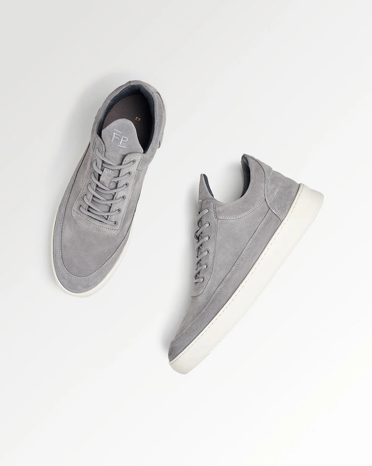 Low Top Organic Suede Grey - Image 6