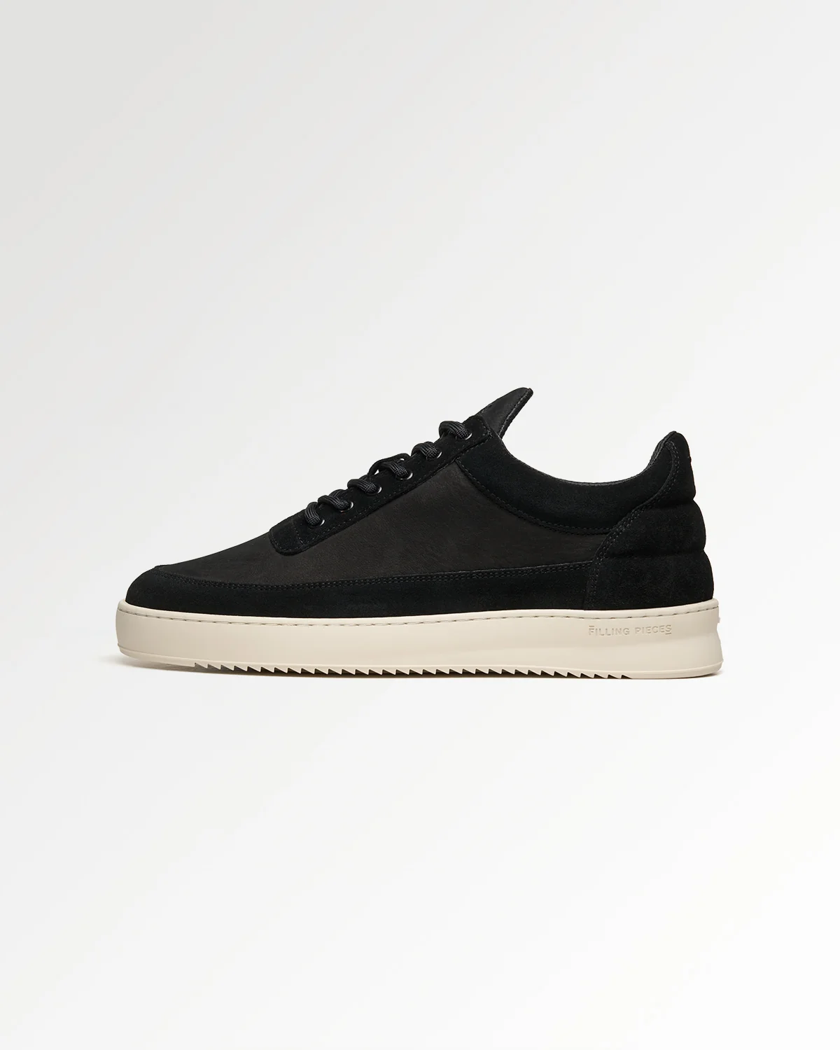 Low Top Suede Grain Black