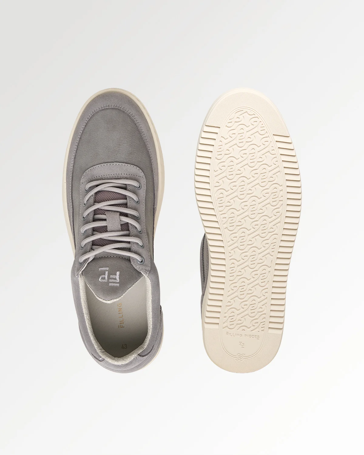 Low Top Suede Grain Grey - Image 4