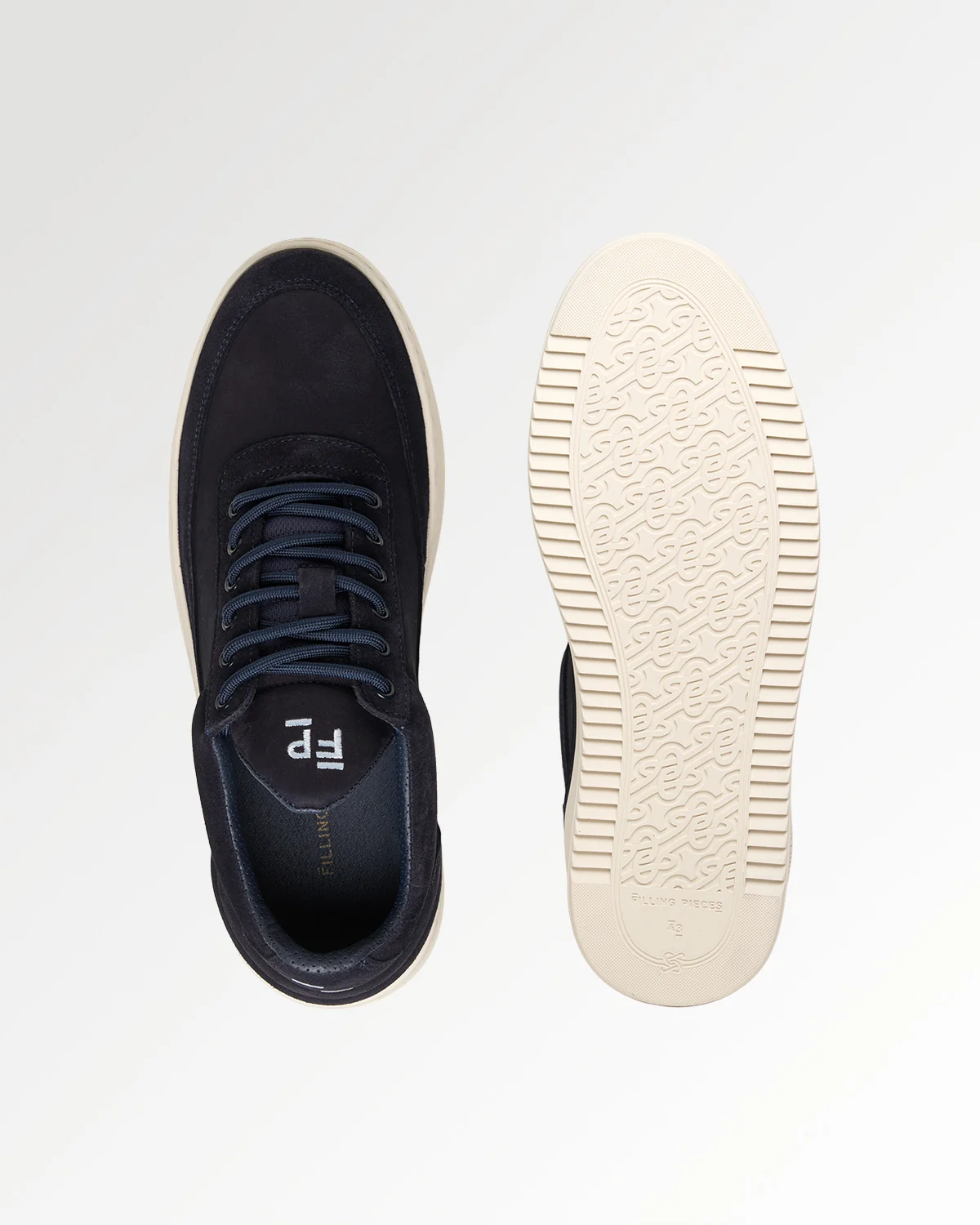 Low Top Suede Grain Navy - Image 4