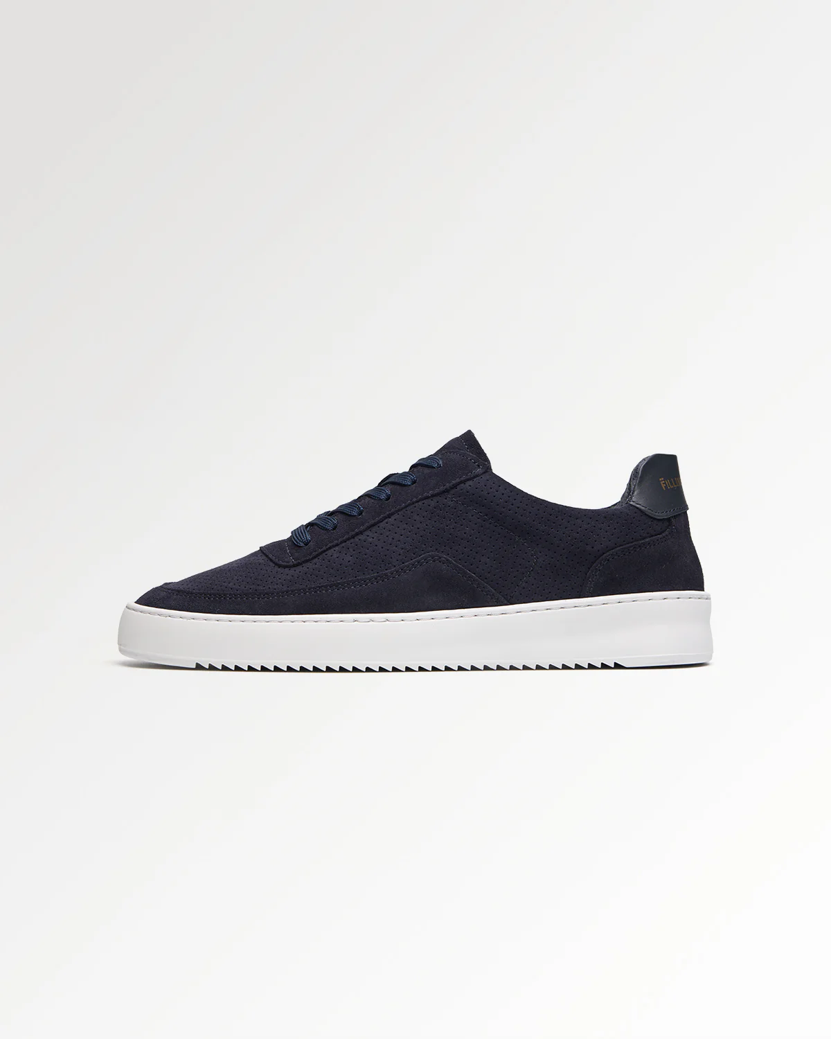 Mondo Suede Perforated Navy