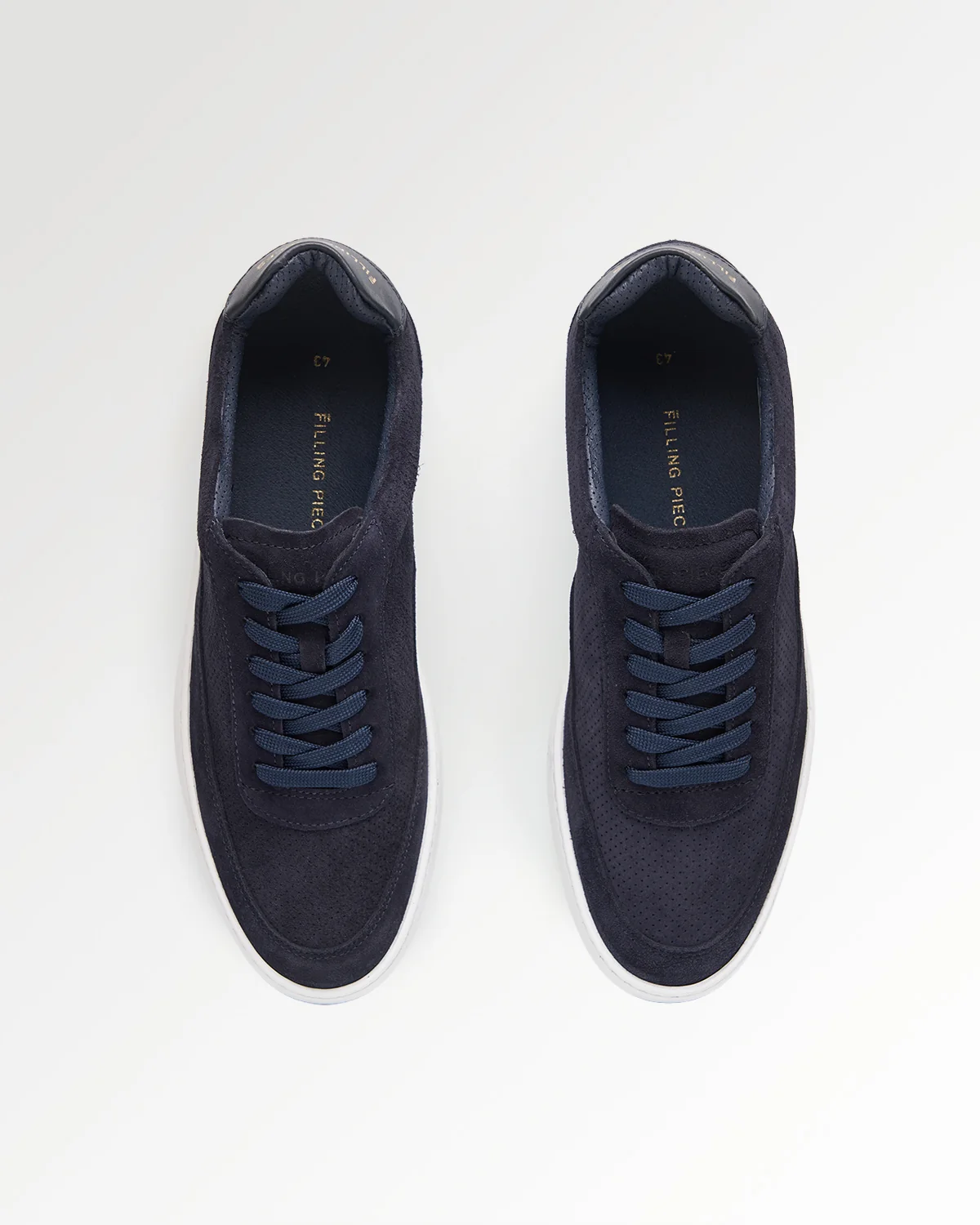 Mondo Suede Perforated Navy - Image 3