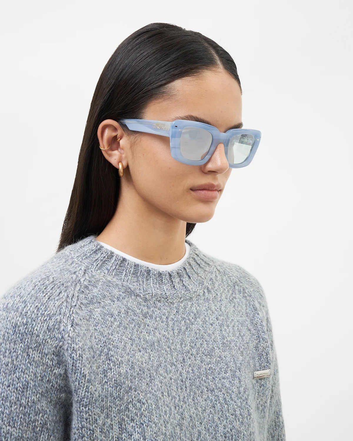 Squarro Sunglasses Classic Blue Marble - Image 5
