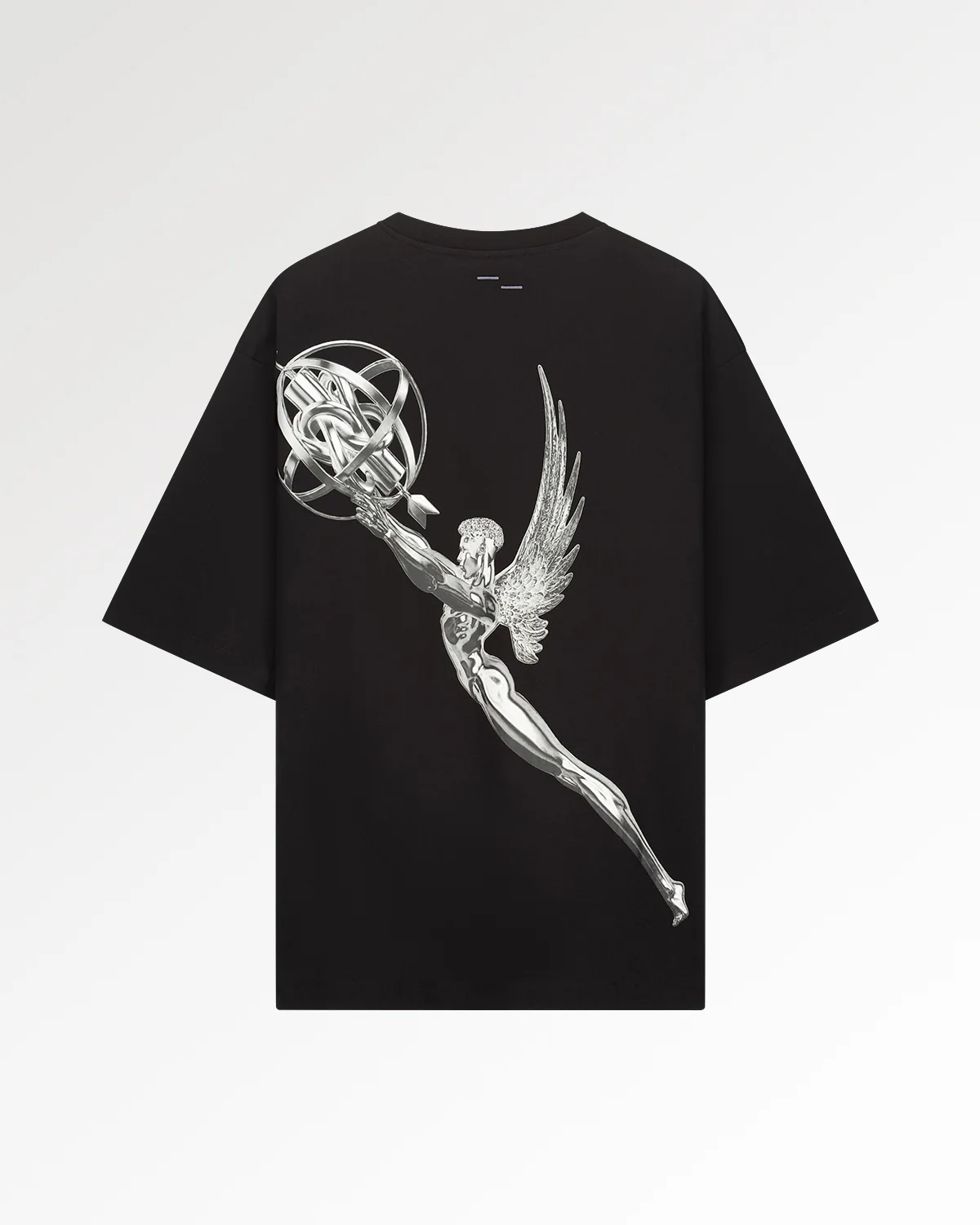 T-Shirt Boxy Chrome Trophy Black