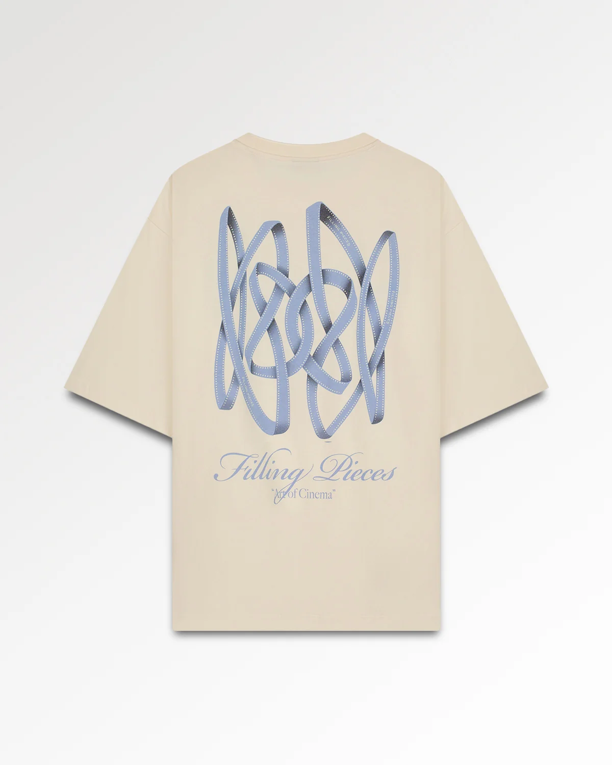 T-Shirt Boxy Film Strip Antique White