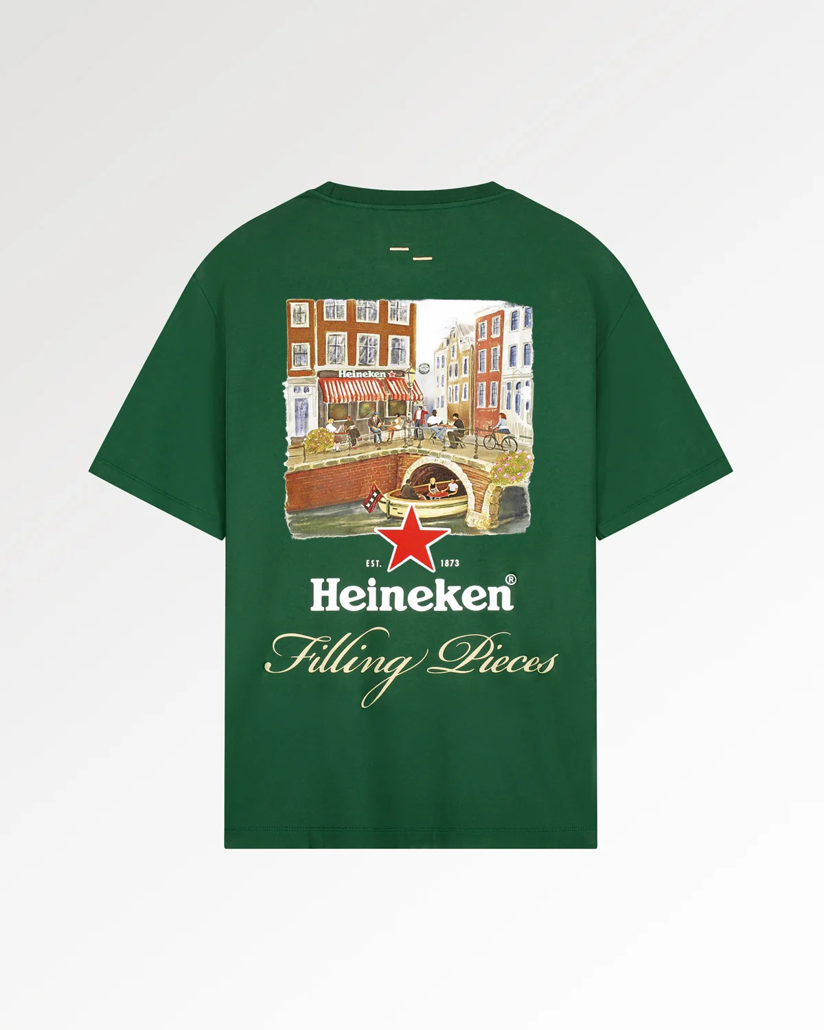 T-shirt Heineken Cafe Green