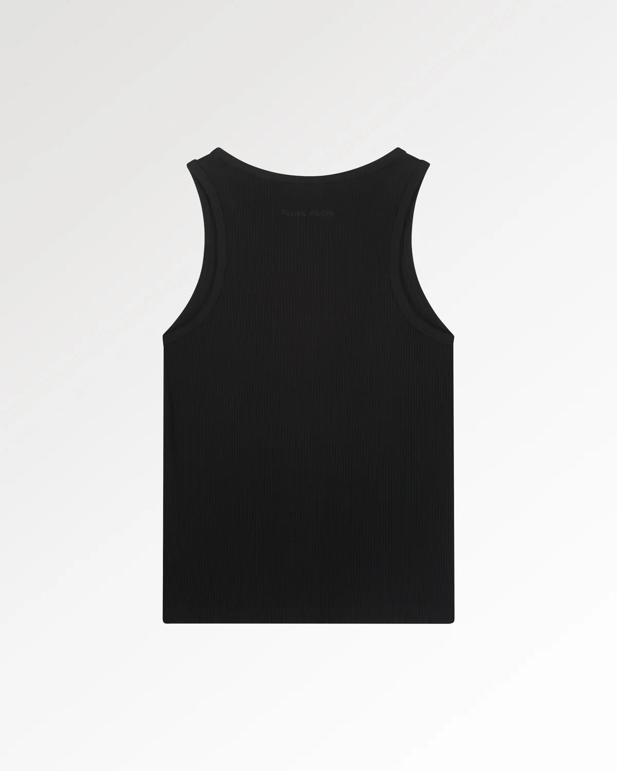 Tank Top Ribbed Black - Image 3