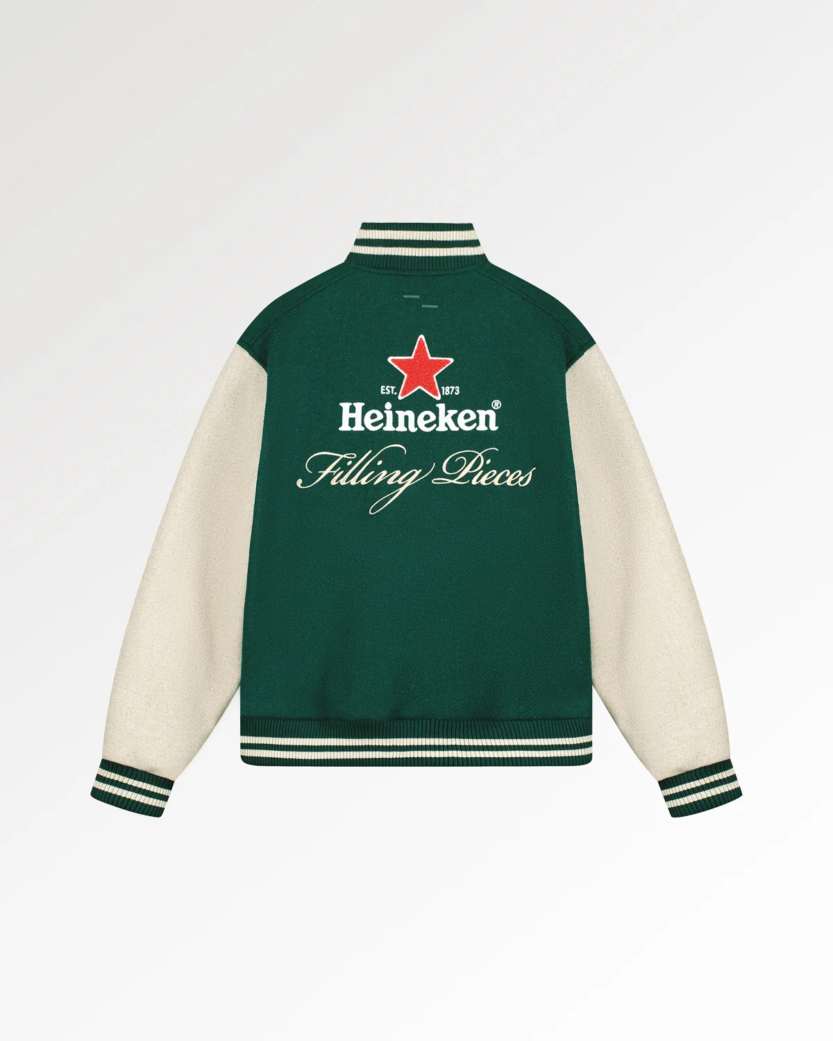 Varsity Heineken Logo Green / Off White - Image 2